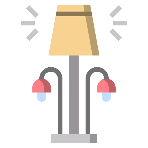 Table lamp icon
