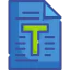 Text paper icon 64x64