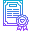 Certificate icon 64x64