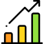 Bar chart Ikona 64x64