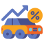 Car loan Symbol 64x64