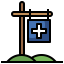 Health clinic icon 64x64