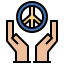 Peace icon 64x64