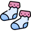 Baby socks icon 64x64