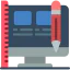 Web design icon 64x64