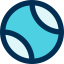 Tennis ball ícono 64x64