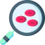 Blood sample icon 64x64