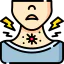 Sore throat icon 64x64
