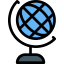Earth globe icon 64x64