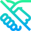 No handshake ícono 64x64