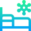 Hospital bed icon 64x64