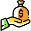 Money bag icon 64x64