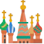 Cathedral of saint basil Ikona 64x64