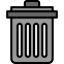 Trash bin Ikona 64x64