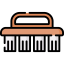 Wooden brush icon 64x64