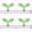 Hydroponic gardening Symbol 64x64