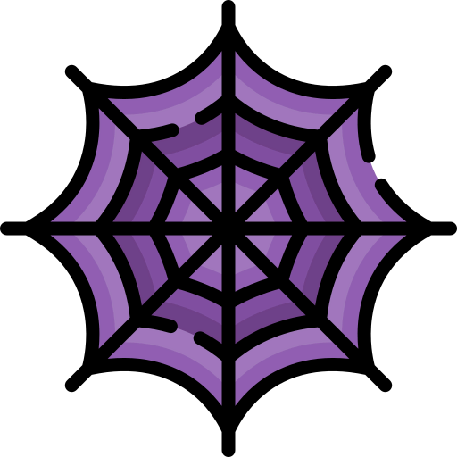 Spider web icon
