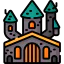 Haunted house icon 64x64