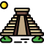 Mayan pyramid Symbol 64x64