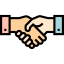 Handshake icon 64x64