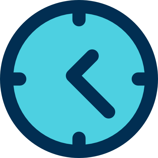 Wall clock icon
