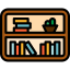 Bookshelf icon 64x64