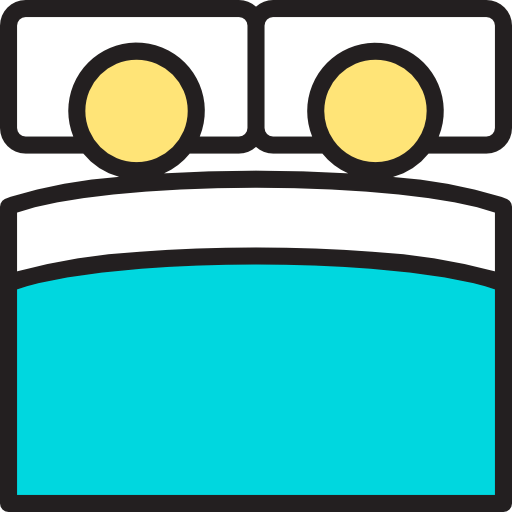 Double bed icon