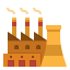 Factory plant icon 64x64