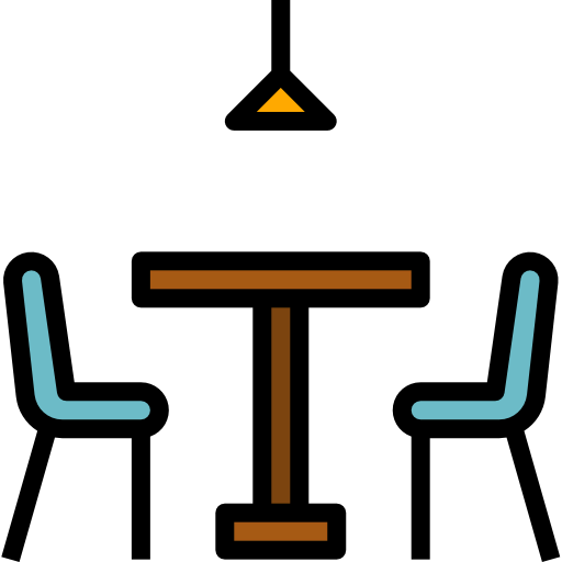 Dinner table icon