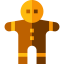 Gingerbread man іконка 64x64