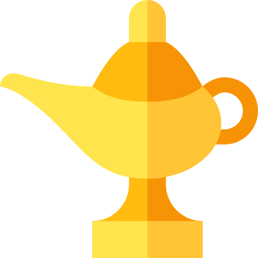 Magic lamp icon