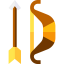 Bow and arrow ícono 64x64