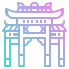 Chinese temple icon 64x64