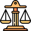 Justice scale icon 64x64