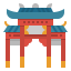 Chinese temple icon 64x64
