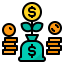 Money bag icon 64x64