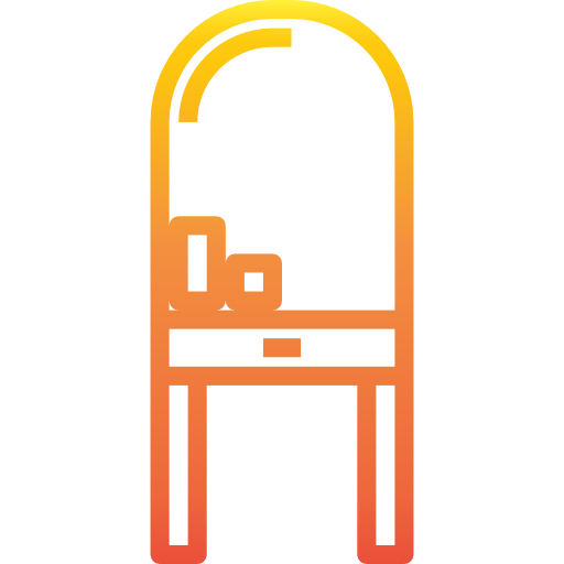Dressing table icon