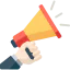 Loudspeaker icon 64x64