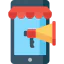 Digital marketing icon 64x64