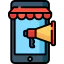 Digital marketing ícone 64x64
