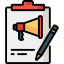 Marketing strategy icon 64x64