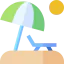 Sunbed icon 64x64