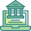 Bank online icon 64x64