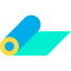 Yoga mat icon 64x64