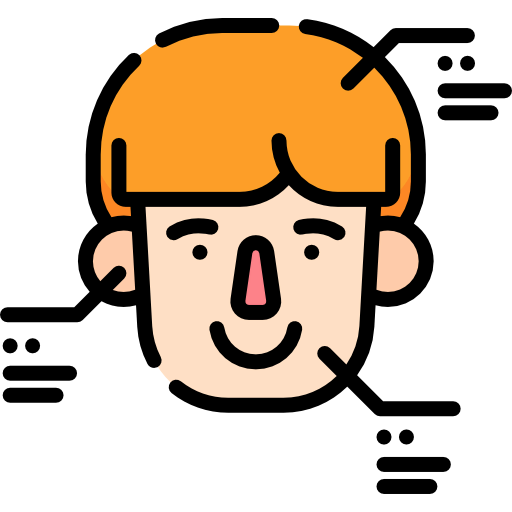 Face recognition icon
