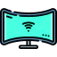 Curved monitor icon 64x64