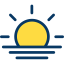 Sunset icon 64x64