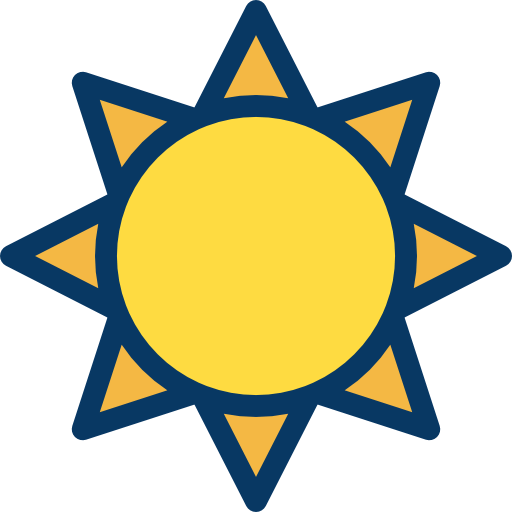 Sun icon