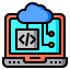 Cloud computing icon 64x64