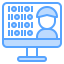 Binary code icon 64x64
